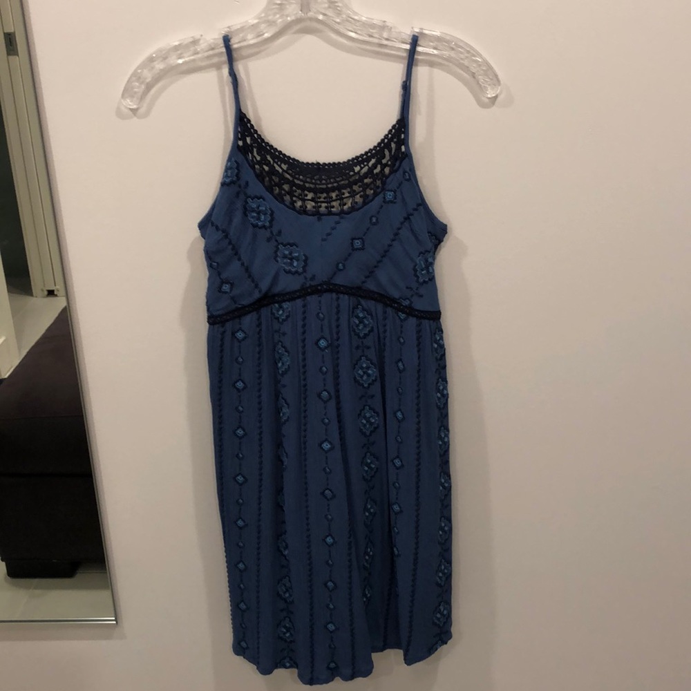 Blue summer dress